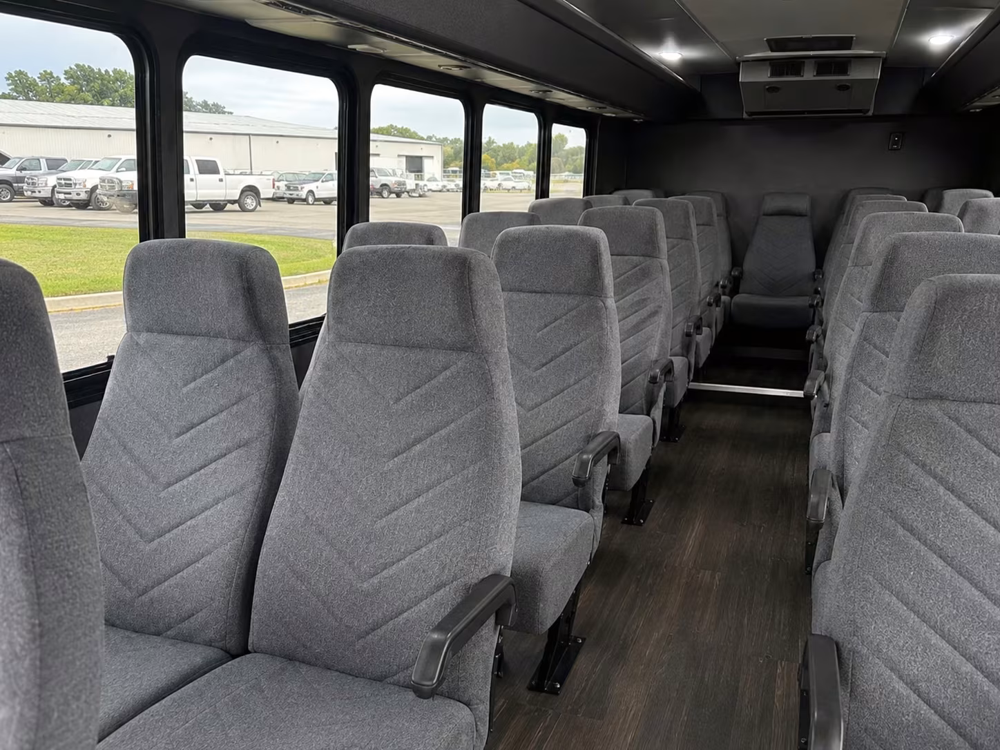 15 passenger minibus inside