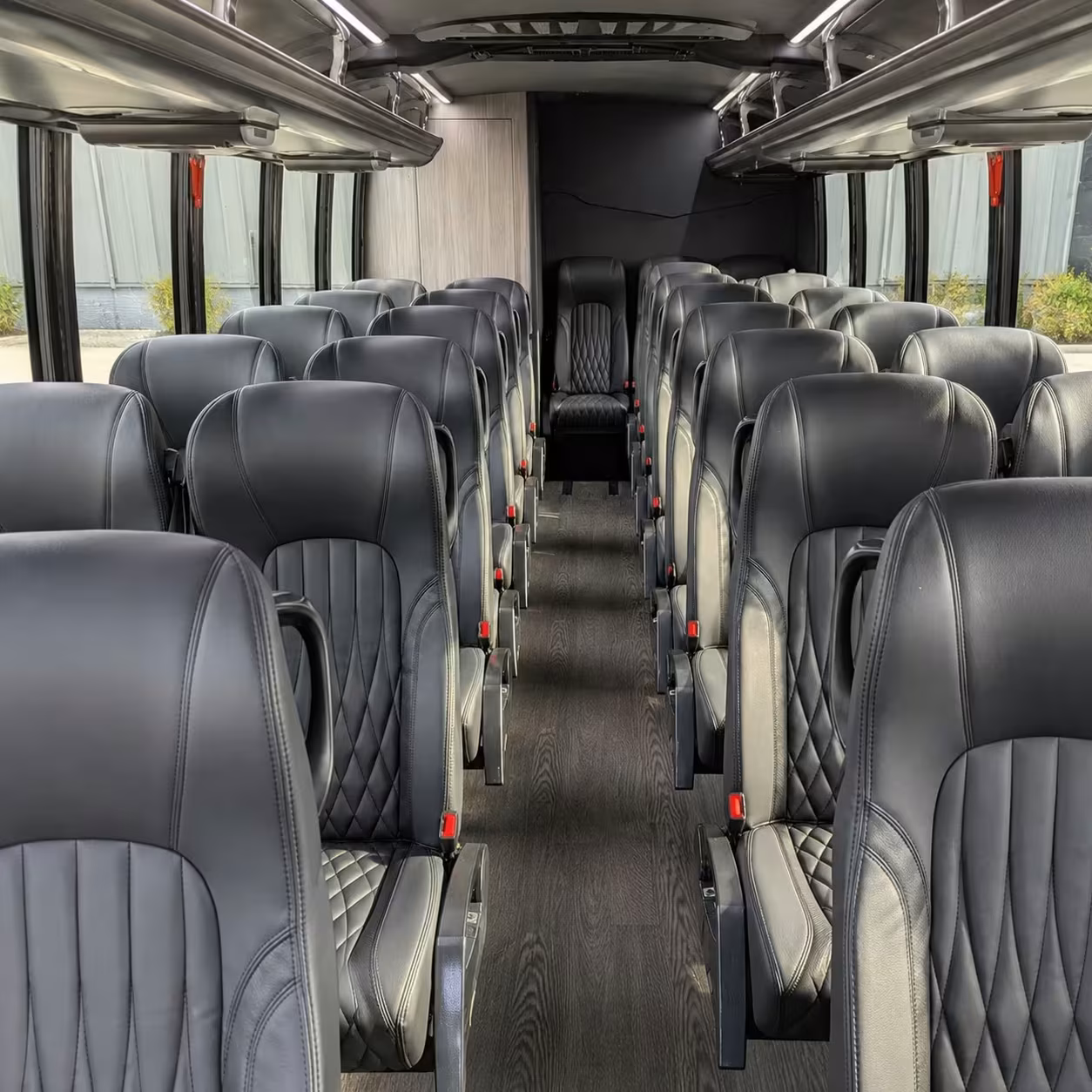 35 passenger minibus inside