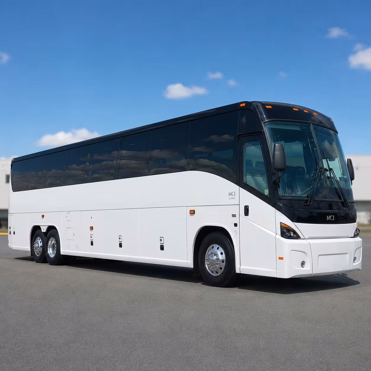 56 passenger charter bus