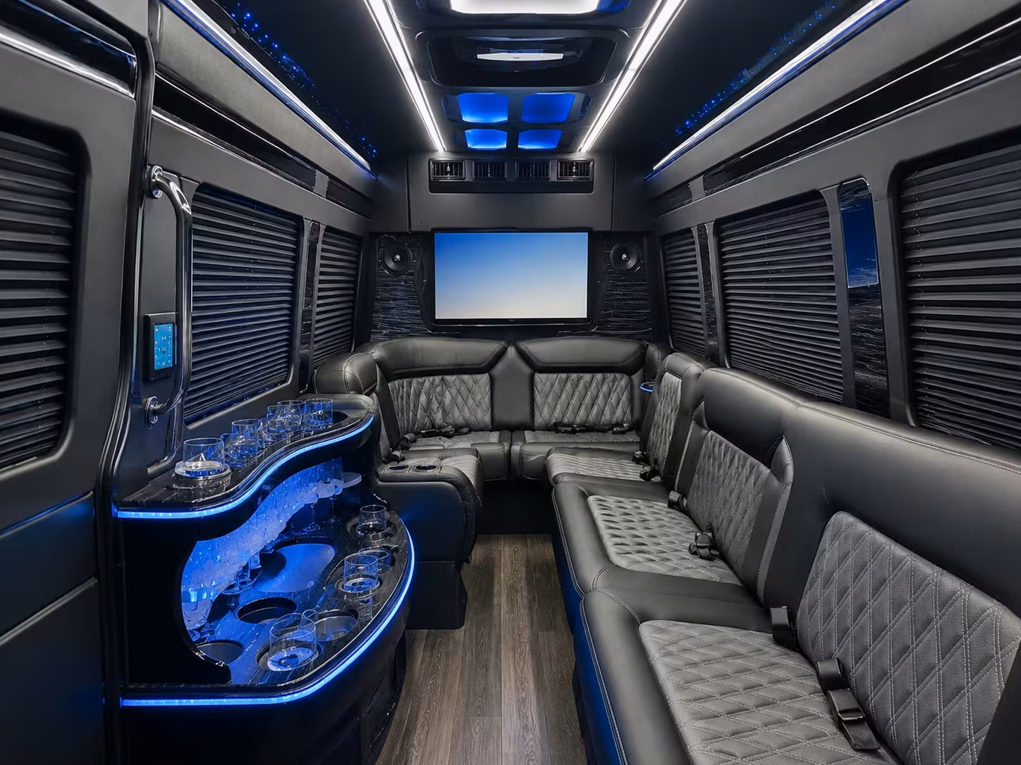 bus rental options for providence trips