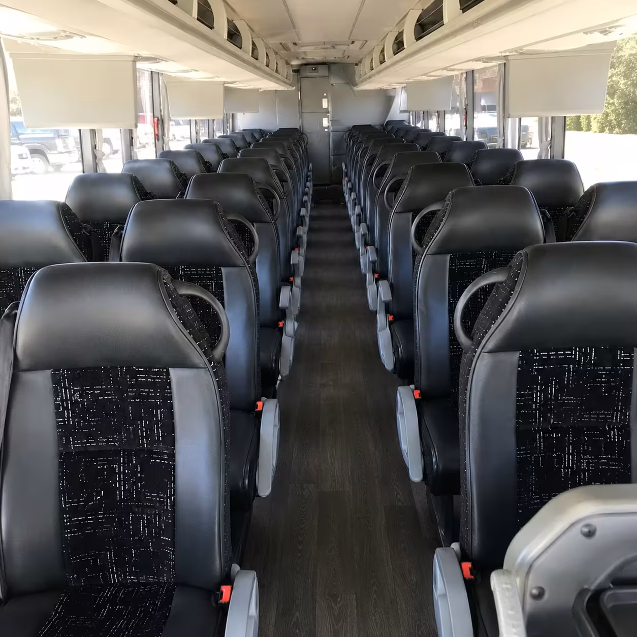 providence charter bus interior