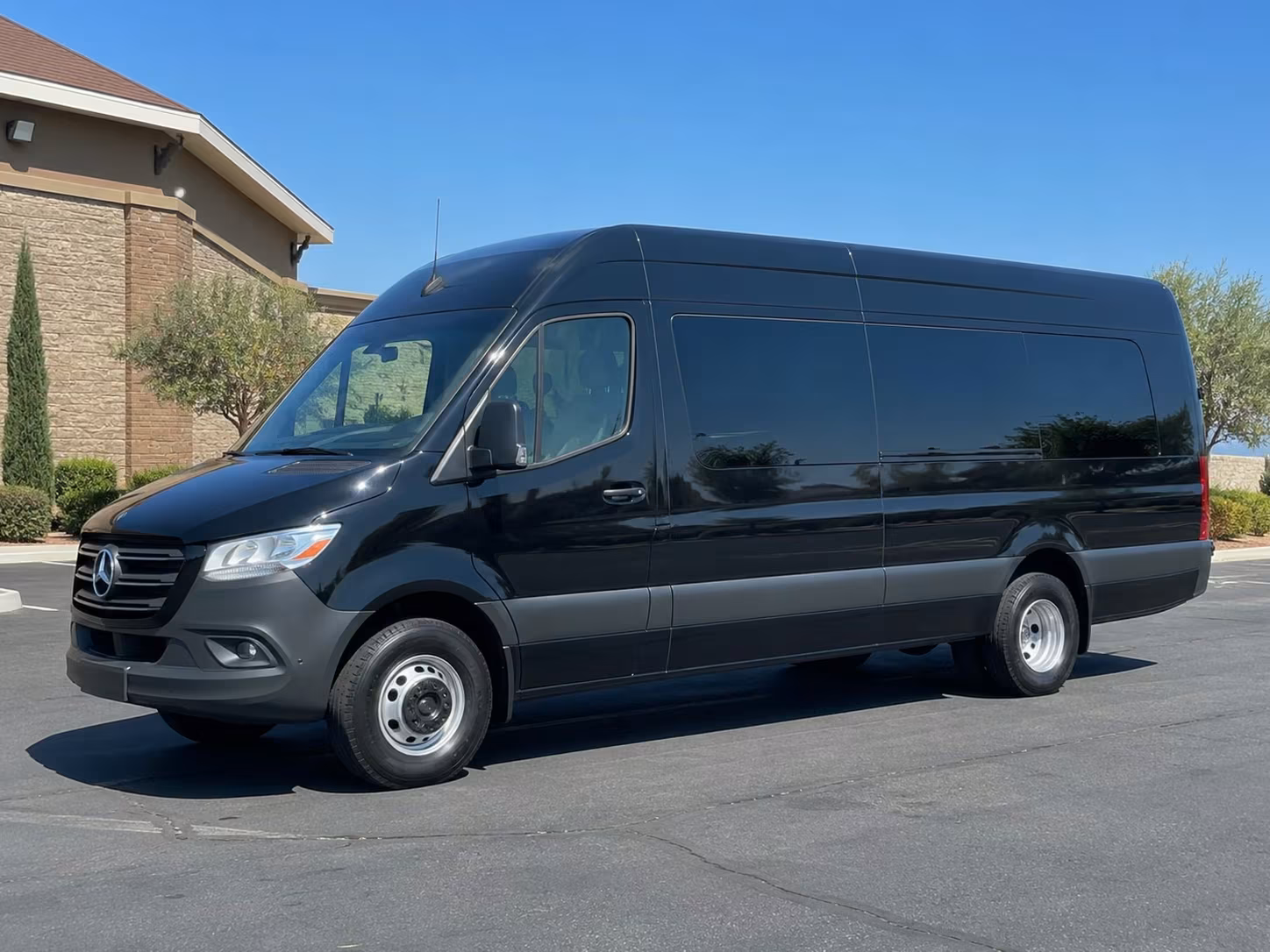 sprinter van with driver