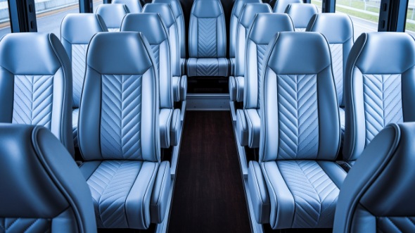 18 passenger minibus interior