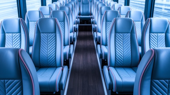 25 passenger minibus interior