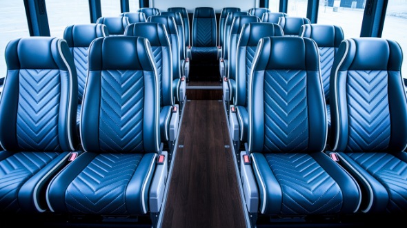 providence 15 passenger minibus inside