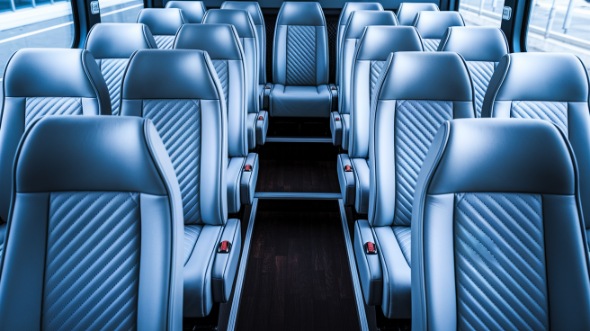 providence 15 passenger minibus interior
