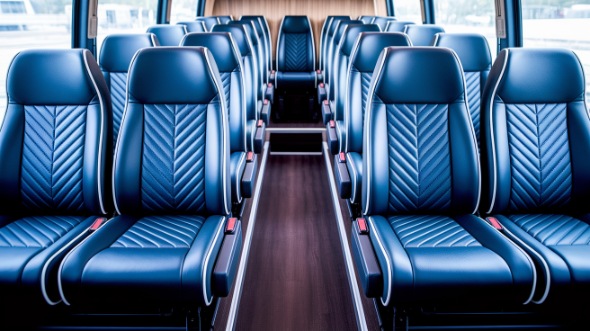 providence 20 passenger minibus inside