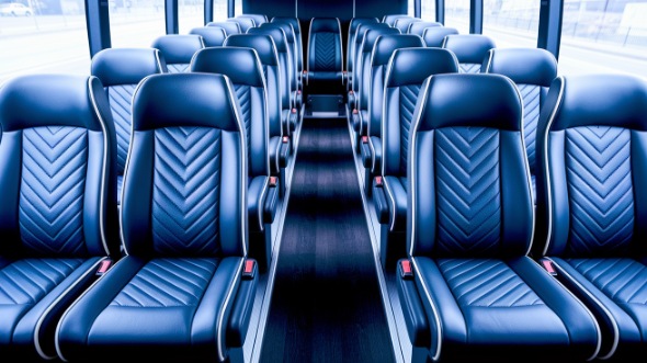 providence 25 passenger minibus inside