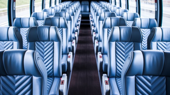 providence 55 passenger charter bus interior