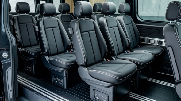 providence sprinter van with driver inside